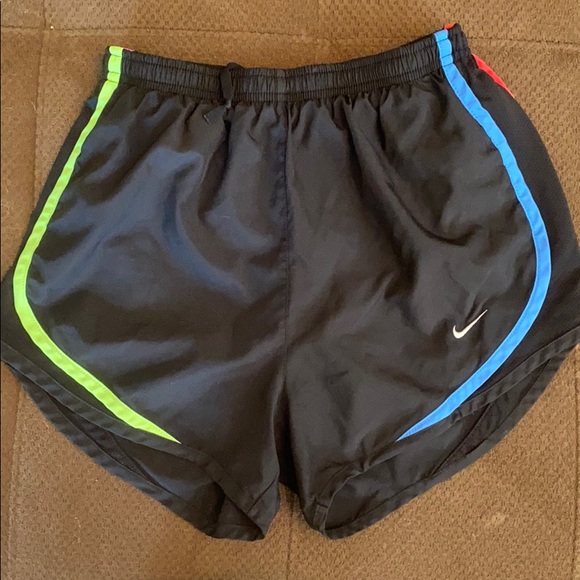 Black and multicolor sri-fit Nike Shorts - Picture 1 of 2